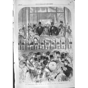   1867 IMPERIAL TRIBUNE RACE GRAND PRIX PARIS LONGCHAMPS