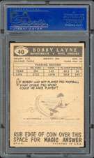 1959 Topps #40 Bobby Layne Autographed PSA/DNA  