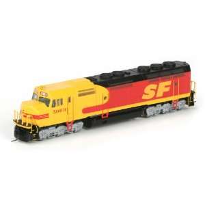  Athearn N Scale Locomotive RTR F45 w/DCC & Sound, SF 