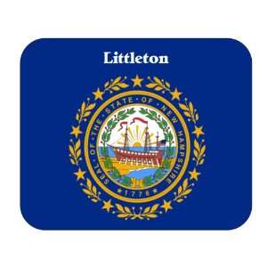  US State Flag   Littleton, New Hampshire (NH) Mouse Pad 