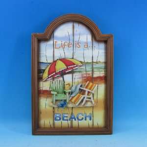  Wooden Life is a Beach Wall Plaque 18 
