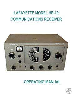 Lafayette HE 10 / KT 200 Manual  