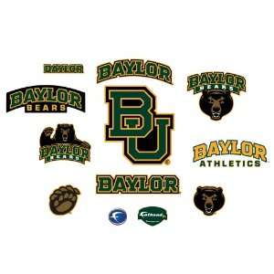  NCAA Baylor Bears Junior Logo Assortment Wall Graphic 