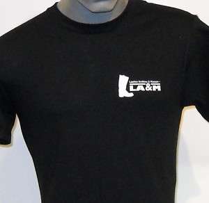 LA&M Logo Black Short Sleeve T Shirt  