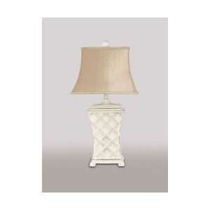  Kadin Table Lamp   Cream Ceramic   Bassett Mirror L2054T 
