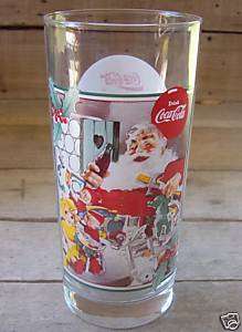 Coca Cola 1994 Santa Collector Edition Glass Krystal  