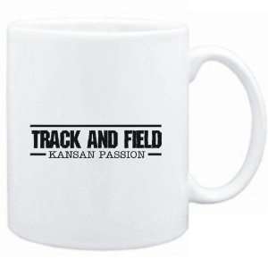  Mug White  TRACK AND FIELD Kansan PASSION  Usa States 