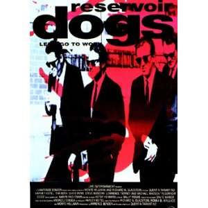  Reservoir Dogs Promo Lets Go To Work Tarantino Film PAPER 