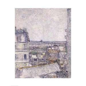  View from Vincents room in the Rue Lepic   Poster by 