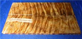 Hawaiian Curly Koa Wood Knife Scales Gun Handles Box Makers Luthier 