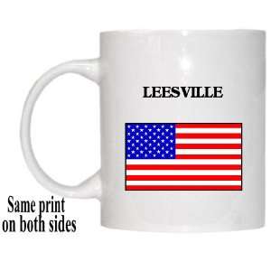  US Flag   Leesville, Louisiana (LA) Mug 