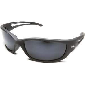 Edge Eyewear Kazbek XL Safety Glasses   Black Frame, Polarized G 15 
