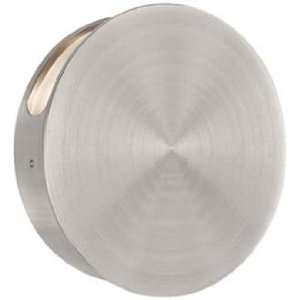   CSL Disc Satin Aluminum 4 3/4 Wide LED Wall Light