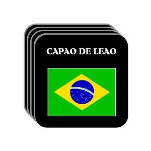  Brazil   CAPAO DE LEAO Set of 4 Mini Mousepad Coasters 