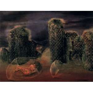 Hand Made Oil Reproduction   Remedios Varo   32 x 24 