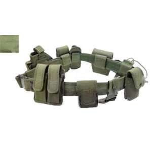  Law Enforcement Tactical Belt / Pouch Set   (OD Green 