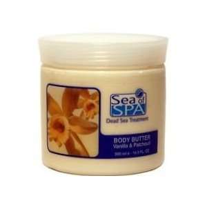  Sea of Spa Body Butter Vanilla & Patchouli Health 