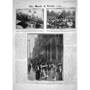  1908 BERLIN RAILWAY HYDE PARK EDINBURGH BULGARIA DRAMA 