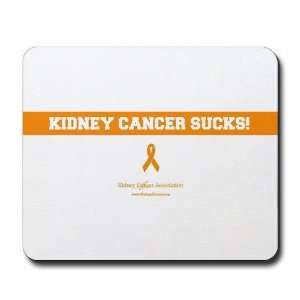  Kidney Cancer Sucks Cupsthermosreviewcomplete Mousepad by 
