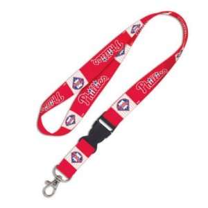   Phillies Official Logo Lanyard Keychain