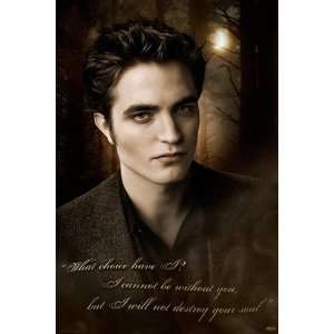  Twilight 2 New Moon (Edward   quote) MUSEUM WRAP CANVAS 
