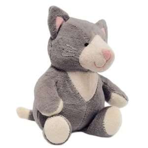  Simply Natural Grey Cat 6.5 by Russ Berrie Toys & Games