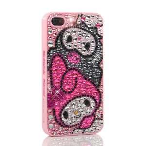  Japans Pink iDress Bling Kuromi iPhone Diamante Rhinestone Jewelry 