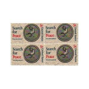  Peace Dove Set of 4 X 5 Cent Us Postage Stamps Scot #1326a 