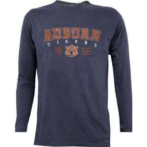 Auburn Tigers Pigment Dye Long Sleeve T Shirt  Sports 