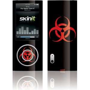  Biohazard Solid Red skin for iPod Nano (5G) Video  