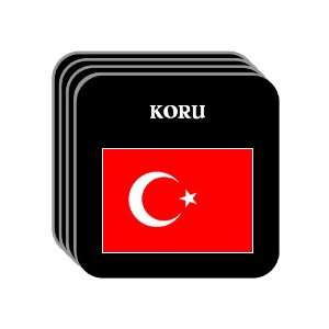  Turkey   KORU Set of 4 Mini Mousepad Coasters 