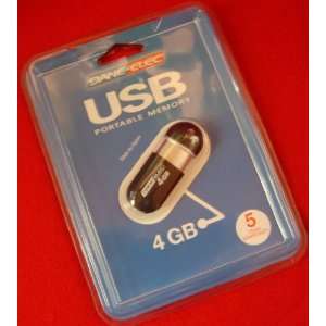  Dane Elec 4GB USB Portable Memory/Thumb Drive Everything 