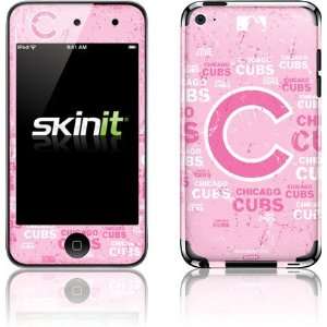   Chicago Cubs   Pink Cap Logo Blast Vinyl Skin for iPod Touch (4th Gen
