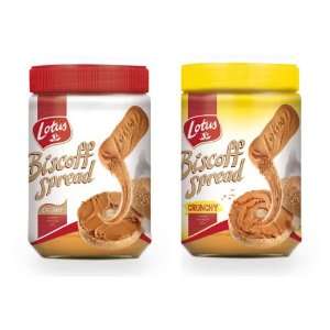 Biscoff Spread Combo   1 Smooth and 1 Crunchy  Grocery 