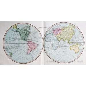  Ellis Map of the World (1825)