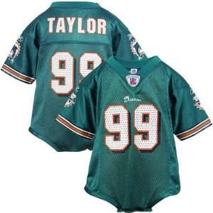   99 Jason Taylor Aqua Infant Replica Football Jersey
