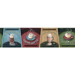   Color BC1581506 Jewel Tone Specialty Coffee Border