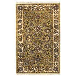Safavieh Classics Collection CL254C Handmade Green and Ivory Wool Area 