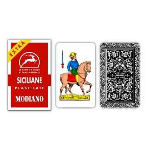 Italian Sicilian Scopa Playing Cards 