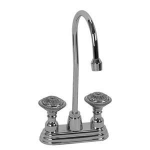 Brass BAR 244MN MN Matte Nickel Bathroom Sink Faucets 4 Centerset Bar 