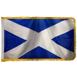  Scotland Flag (With Cross) 2X3 Foot Nylon PH and FR Patio 