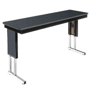   Adjustable Height Folding Leg Seminar Table 60 x 18