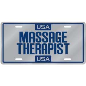  New  Usa Massage Therapist  License Plate Occupations 