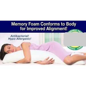  Memory Foam Contour Full Body Pillow 50 x 14