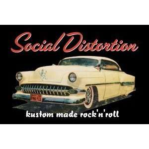  Social Distortion Car Magnet M 0300