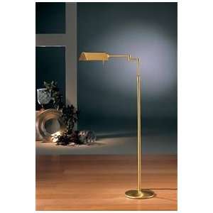    Holtkoetter Bauhaus Brushed Brass Floor Lamp