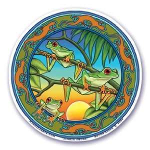  Mandala Arts Tree Frog Jungle Frogs Window Sticker Decal 