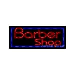 Barber Shop LED Sign 11 x 27