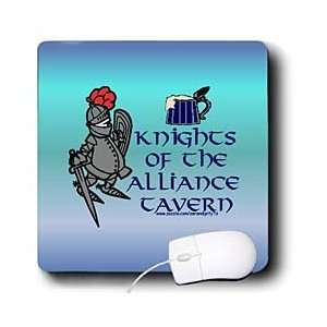   WoW   Knights of The Alliance Tavern on Blue   Mouse Pads Electronics