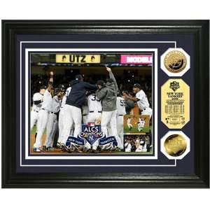 New York Yankees 2009 ALCS Champions Celebration 24KT Gold 